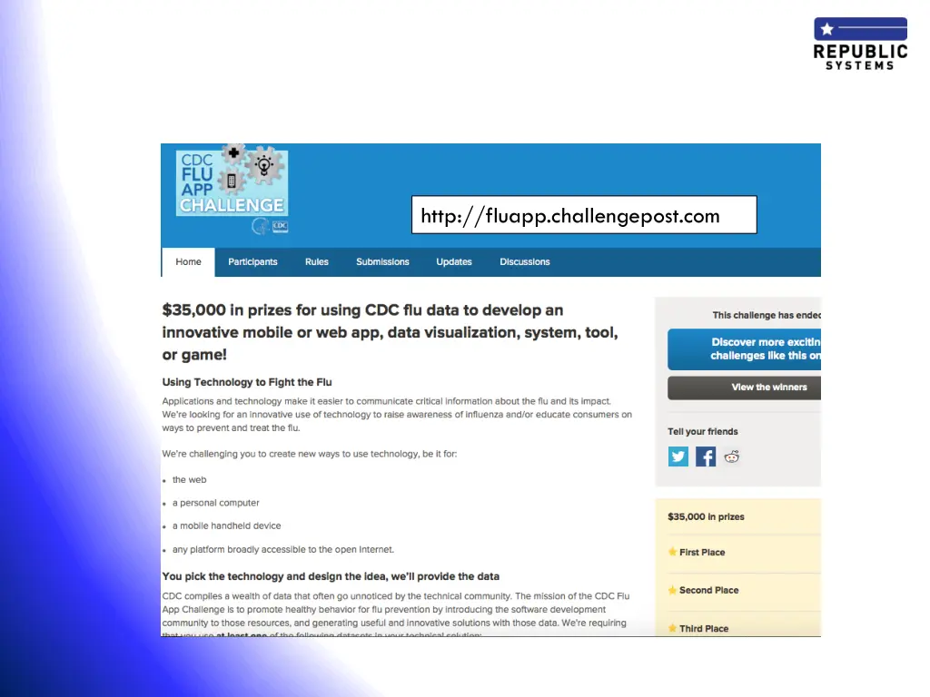 http fluapp challengepost com