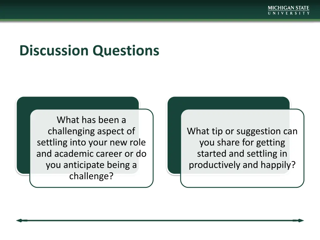 discussion questions