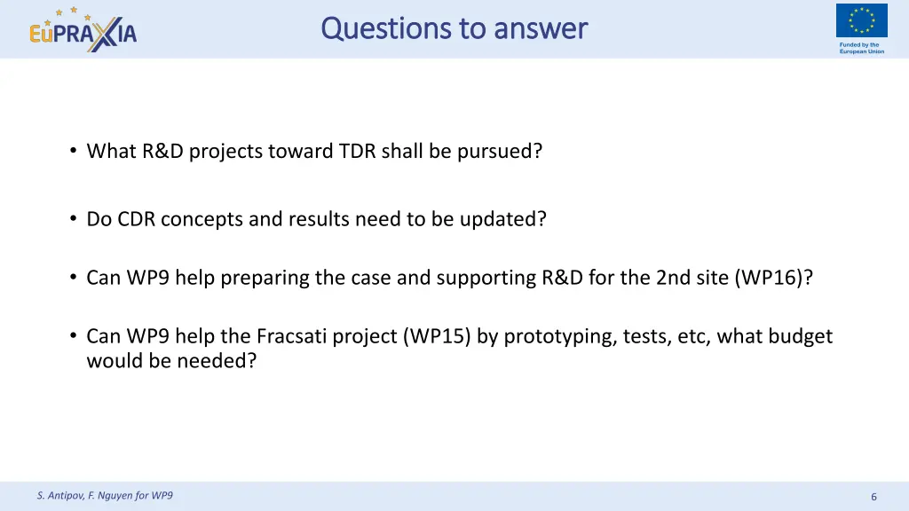 questions to answer questions to answer
