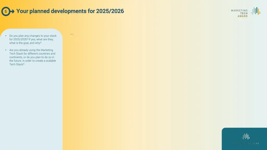 your planned developments for 2025 2026 your