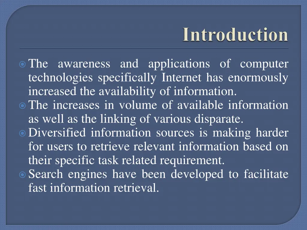 the awareness and applications of computer