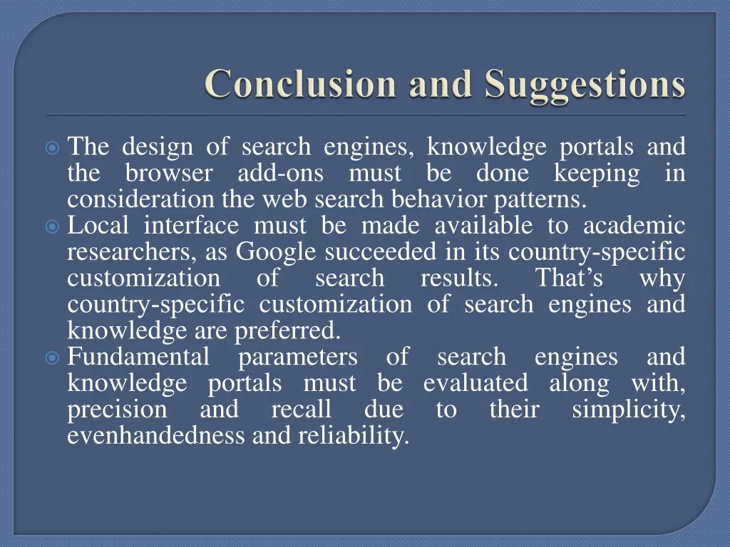the design of search engines knowledge portals