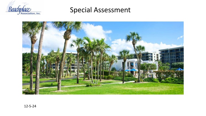 special assessment