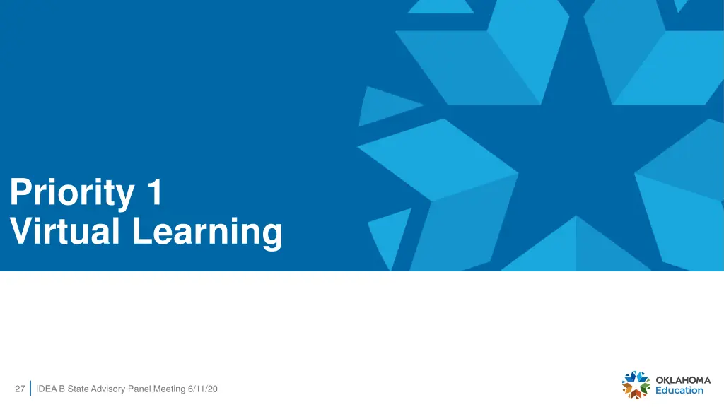 priority 1 virtual learning