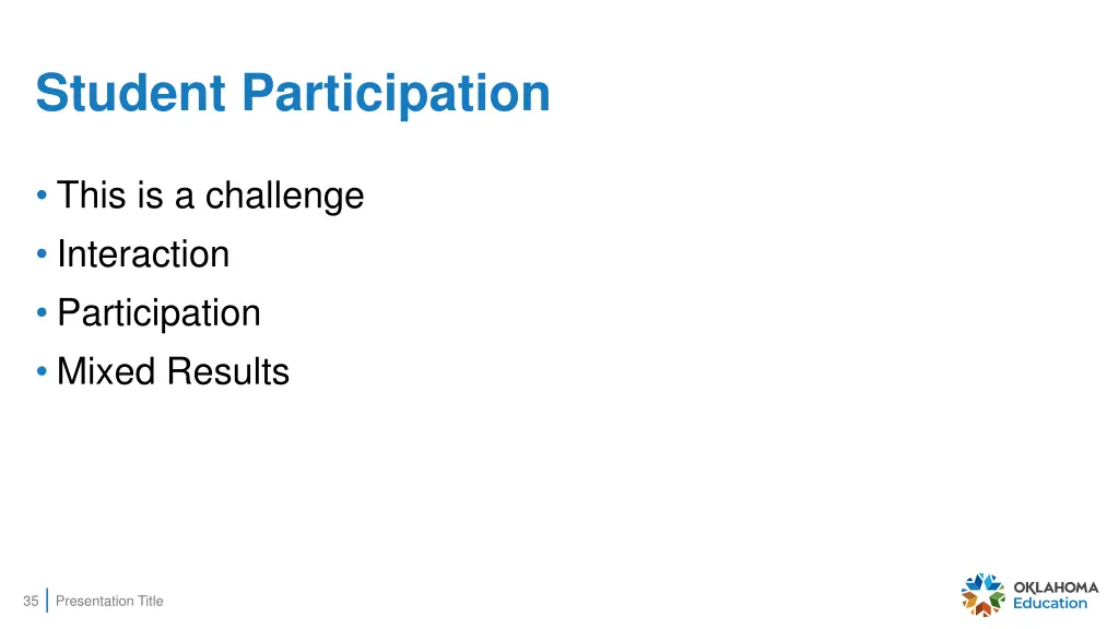 student participation