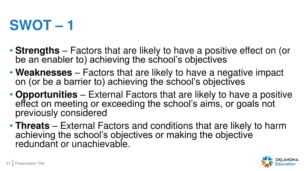 swot 1