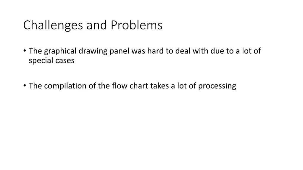 challenges and problems