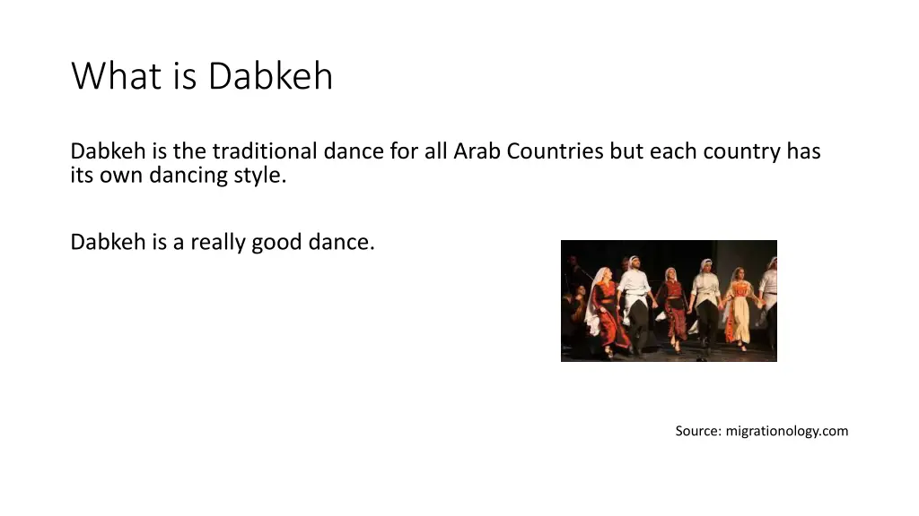 what is dabkeh