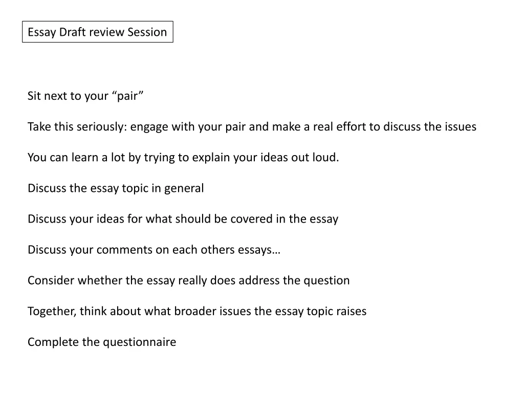 essay draft review session 1