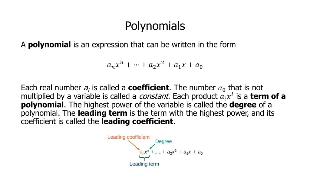 polynomials