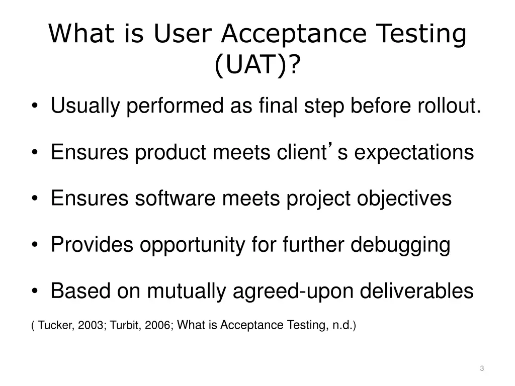 what is user acceptance testing uat