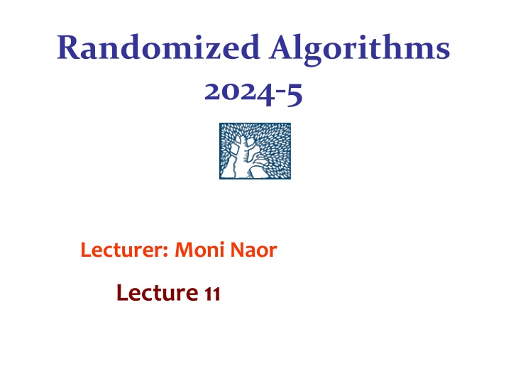 randomized algorithms 2024 5