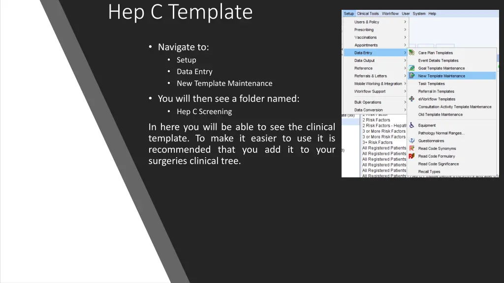 hep c template