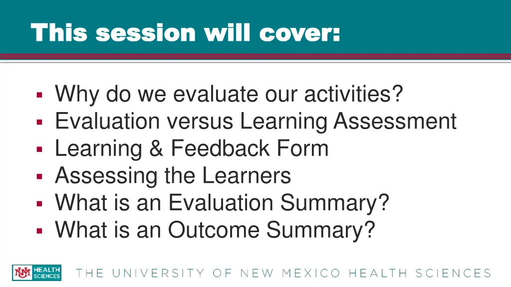this session will cover this session will cover