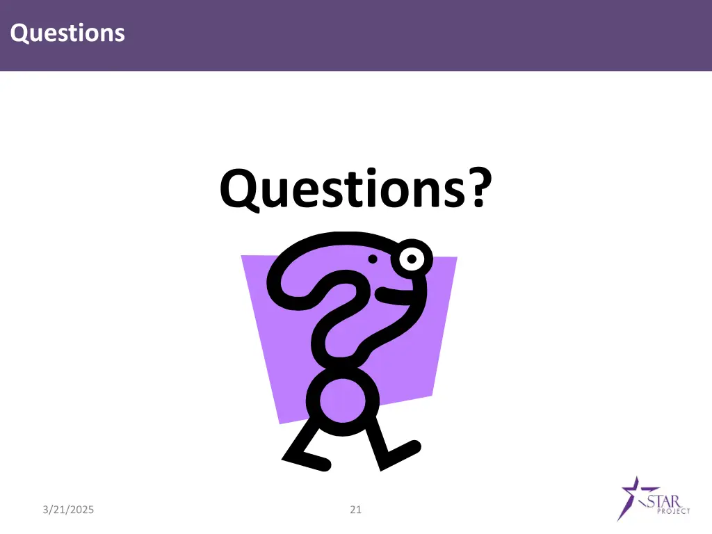 questions