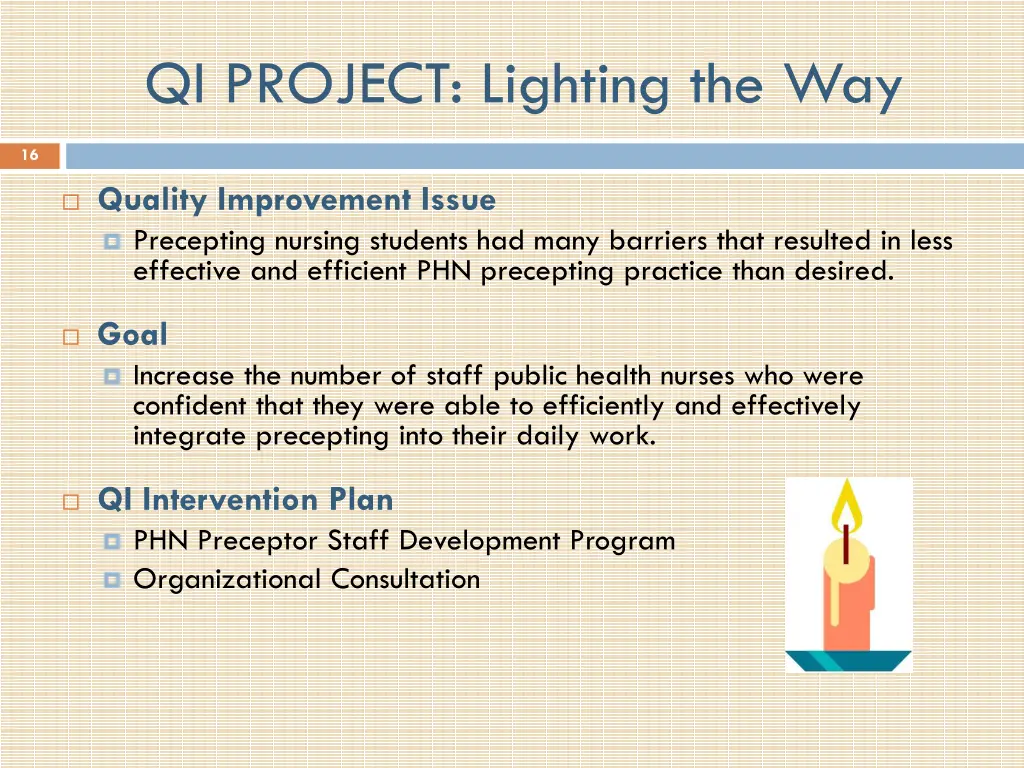 qi project lighting the way