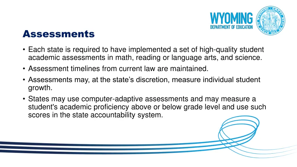 assessments
