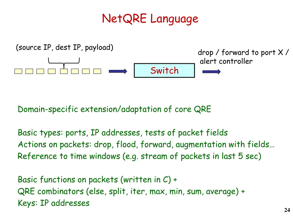 netqre language