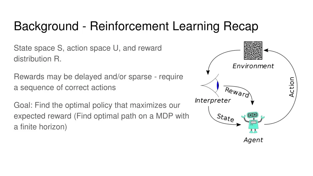 background reinforcement learning recap