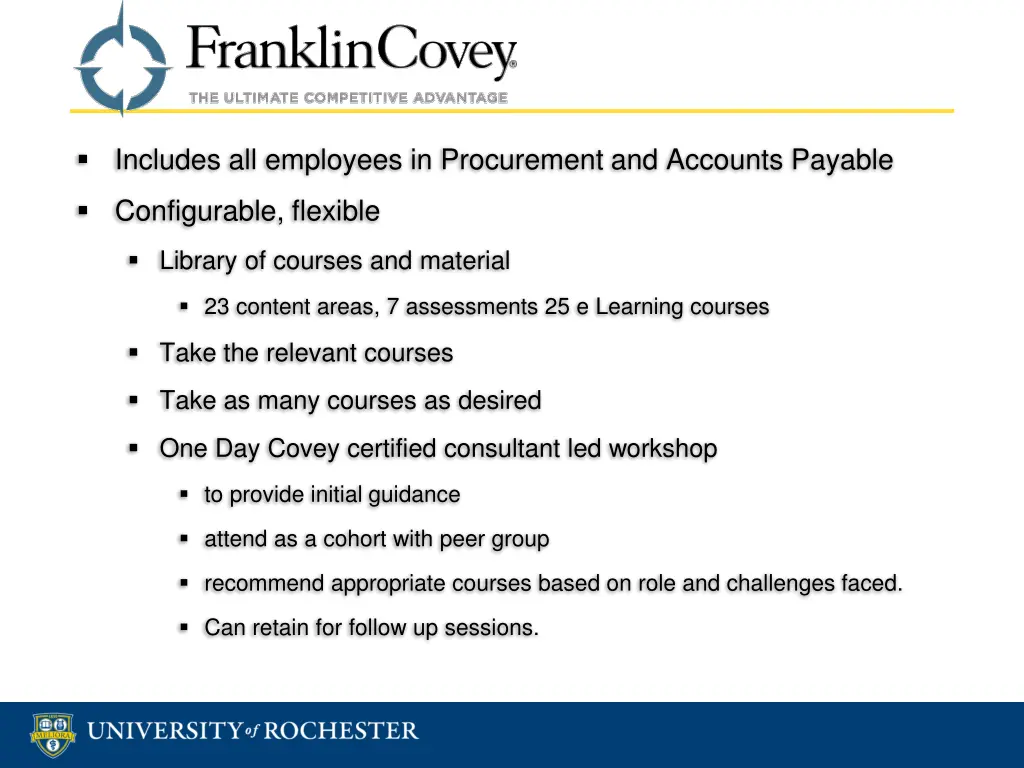 includes all employees in procurement