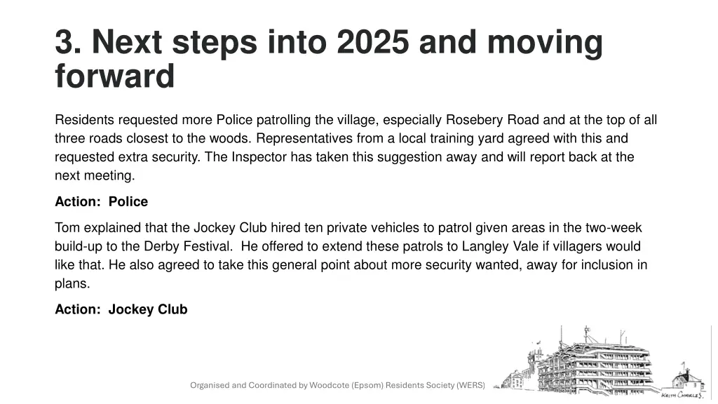 3 next steps into 2025 and moving forward