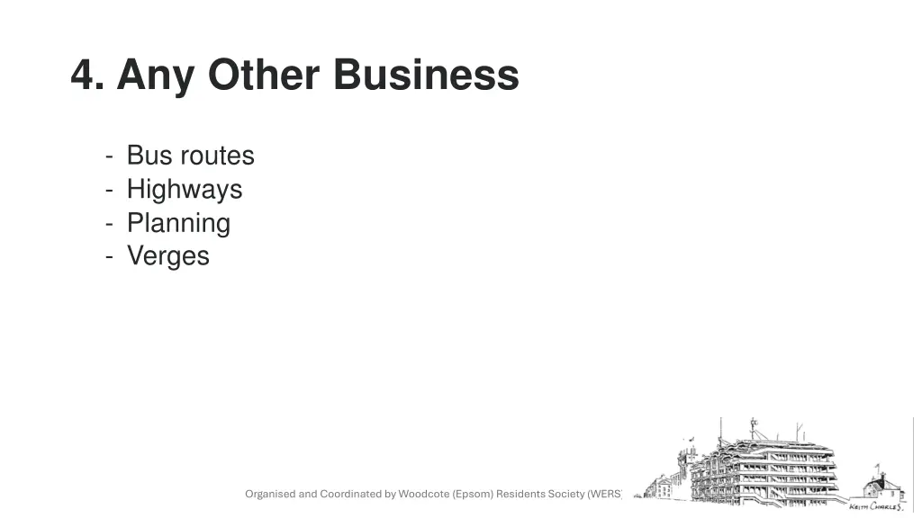 4 any other business