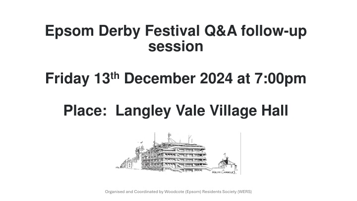 epsom derby festival q a follow up session