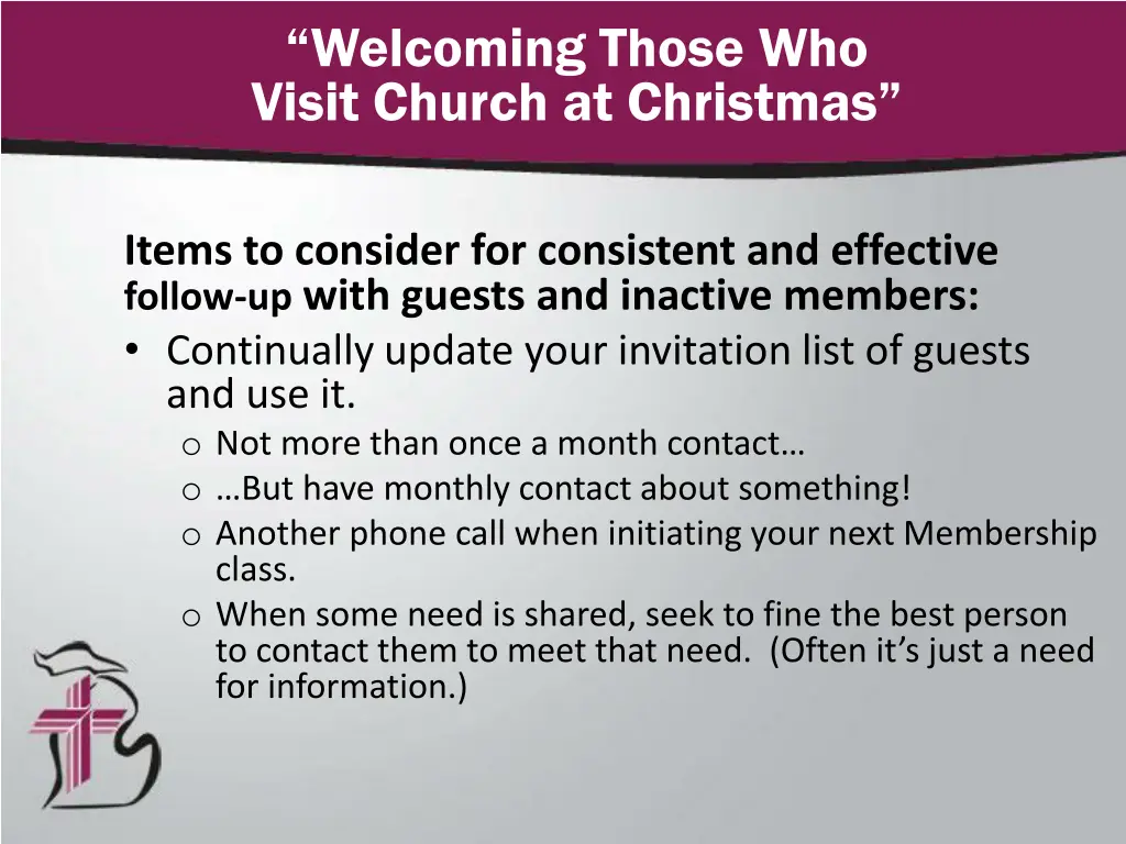 welcoming those who visit church at christmas 13