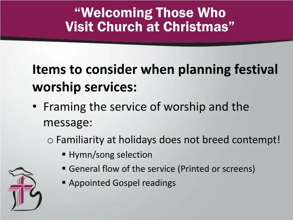 welcoming those who visit church at christmas 3