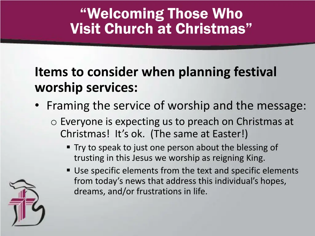 welcoming those who visit church at christmas 4