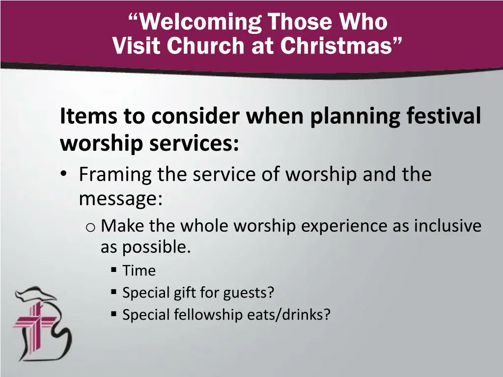 welcoming those who visit church at christmas 6
