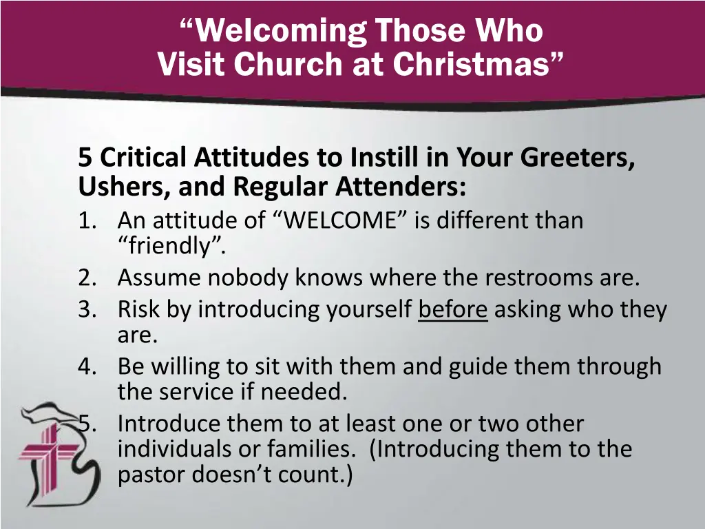 welcoming those who visit church at christmas 9