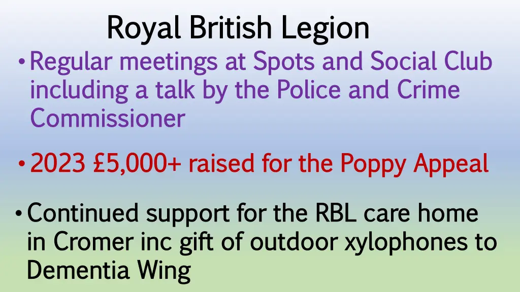 royal british legion royal british legion regular