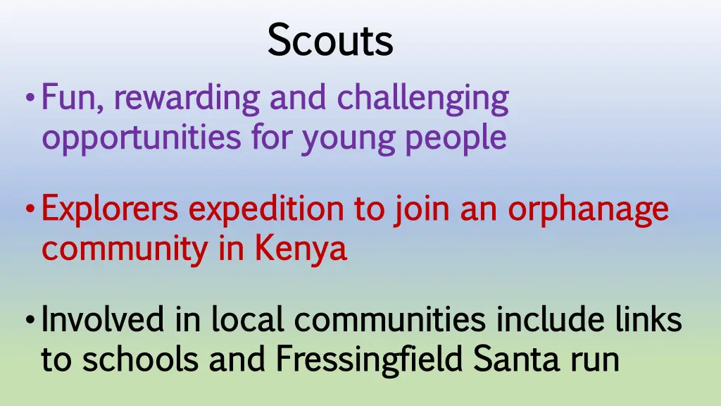 scouts scouts