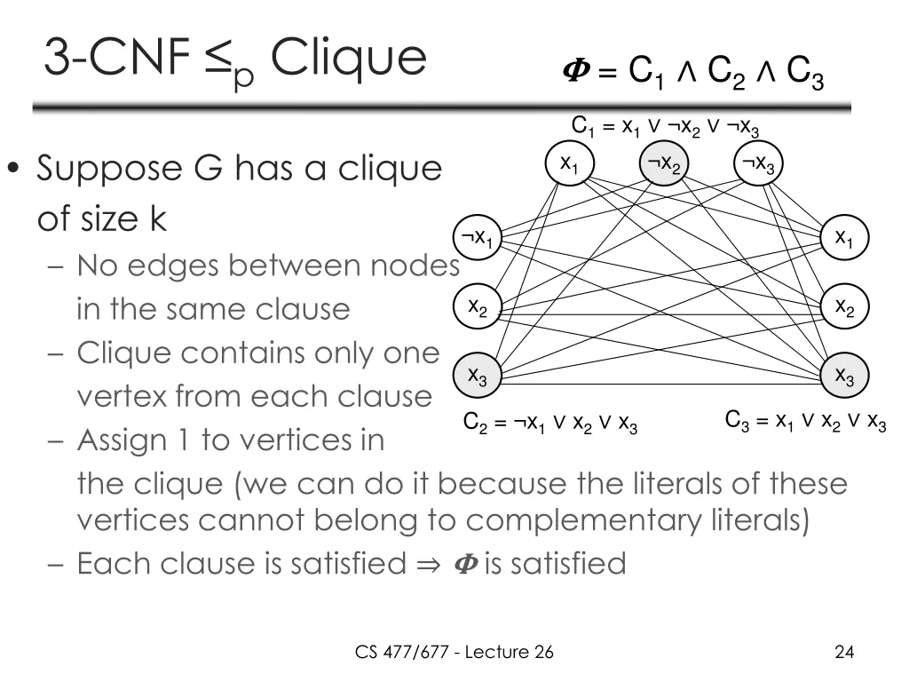 3 cnf p clique 2