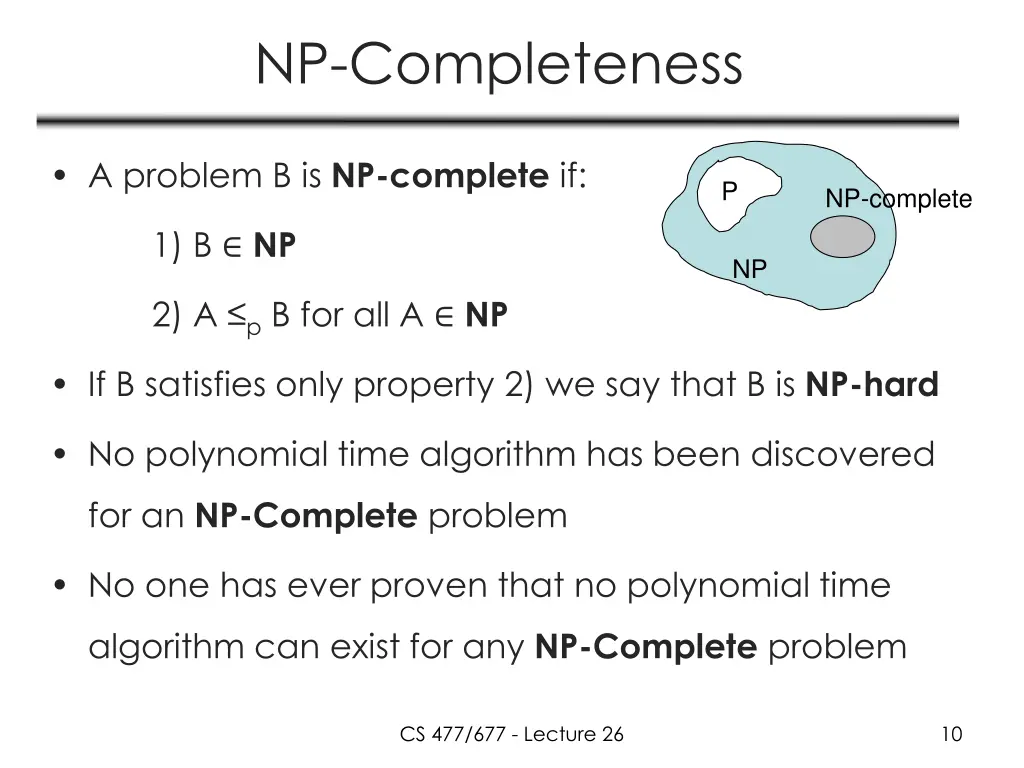 np completeness 1