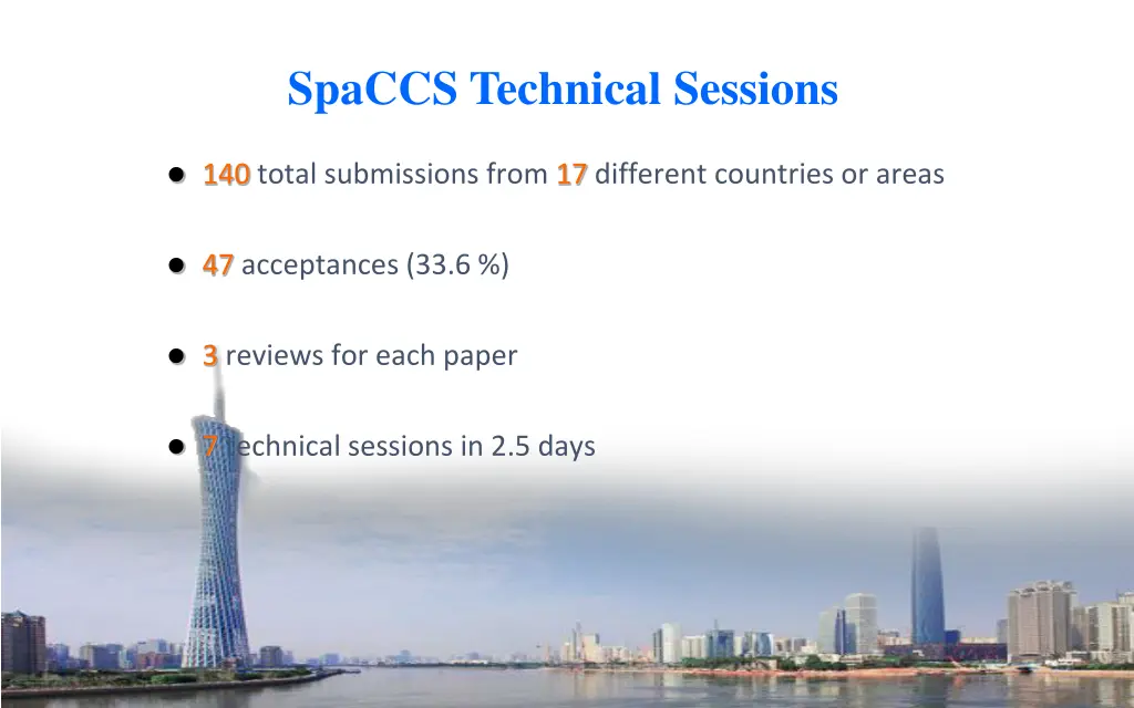 spaccs technical sessions