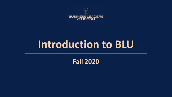 introduction to blu