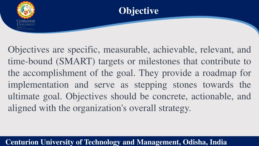 objective