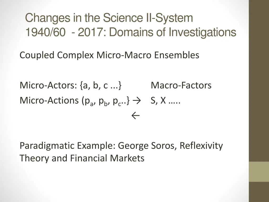 changes in the science ii system 1940 60 2017 5