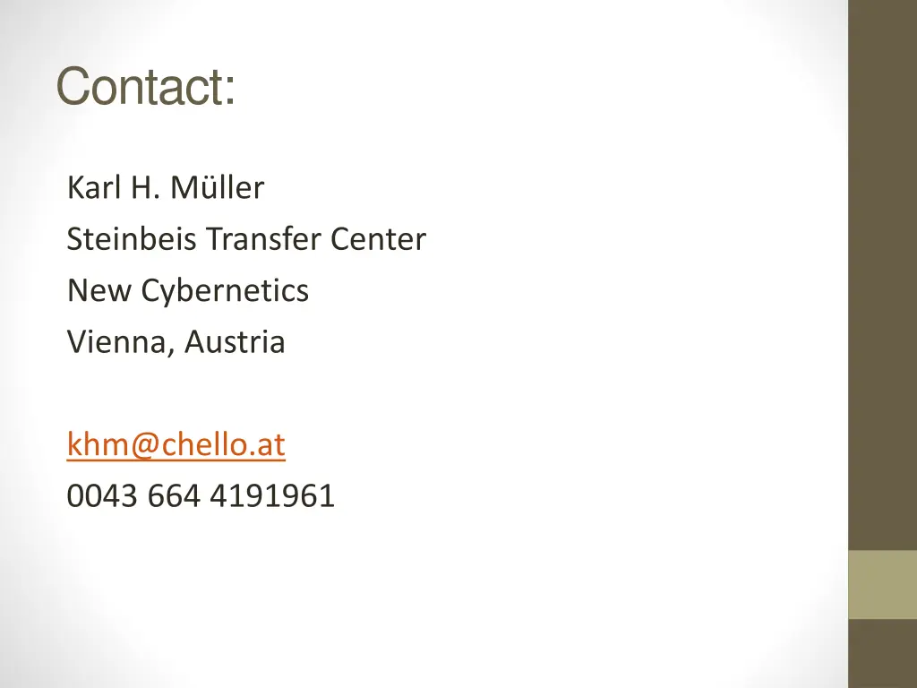 contact