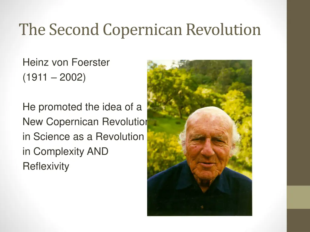 the second copernican revolution
