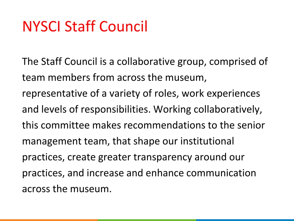 nysci staff council
