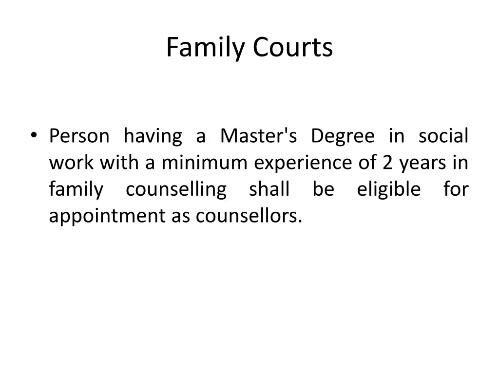 family courts 3