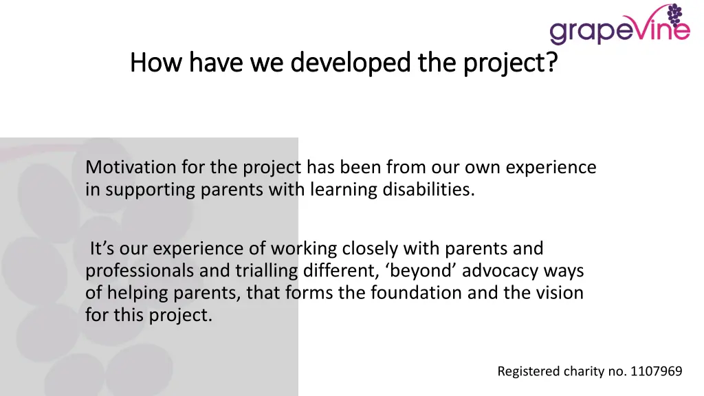 how have we developed the project how have