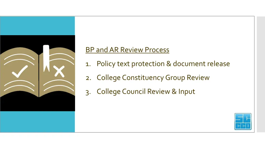 bp and ar review process
