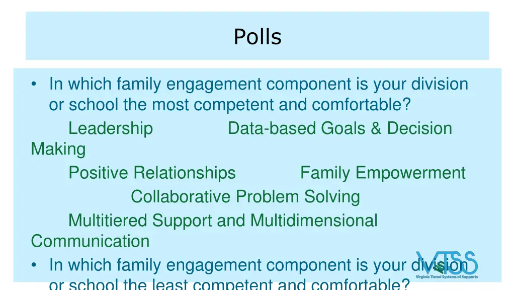 polls