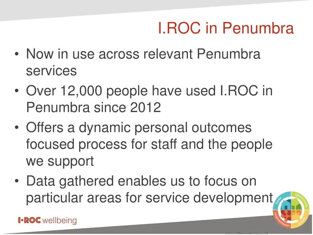 i roc in penumbra