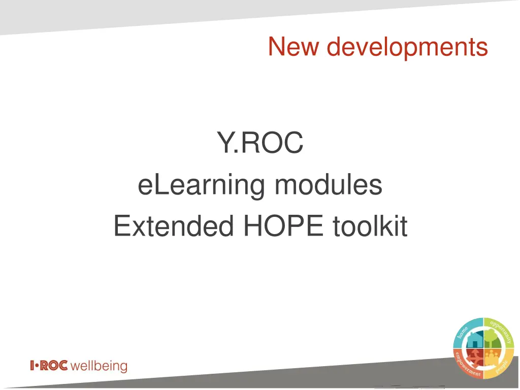 new developments