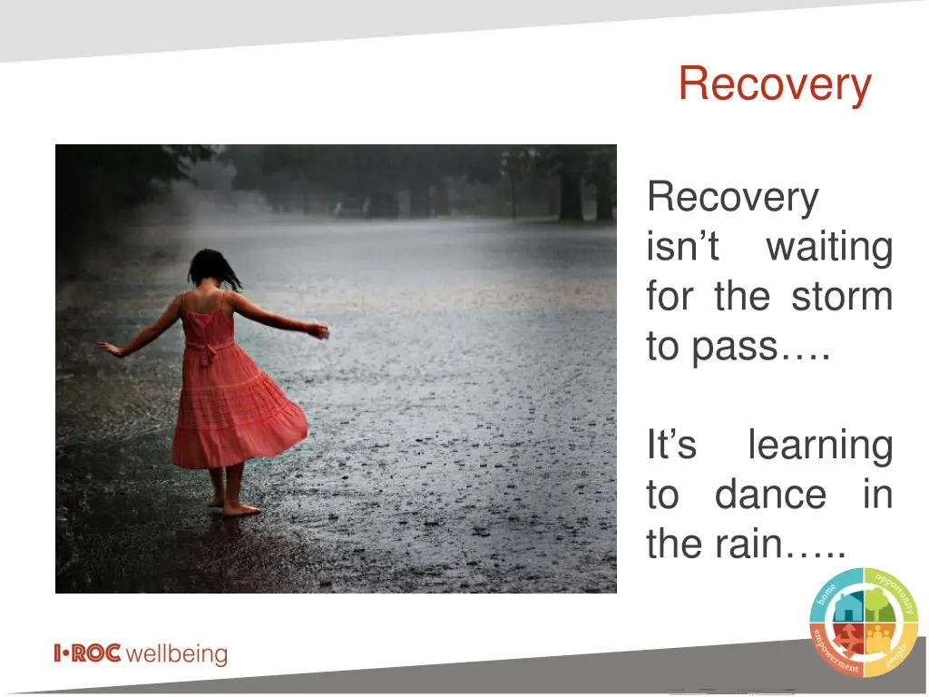 recovery